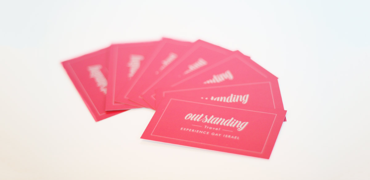 OUTstanding Travel Business Cards