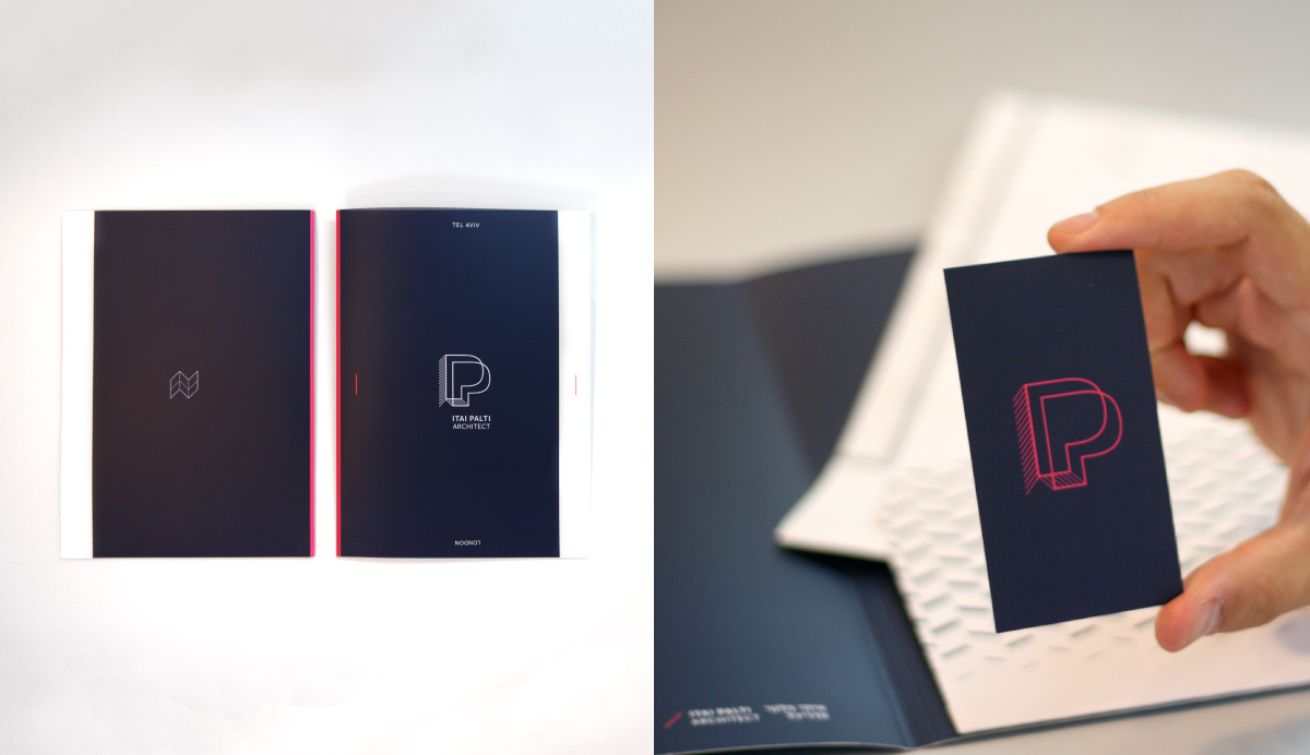 Palti Business Card and Folder